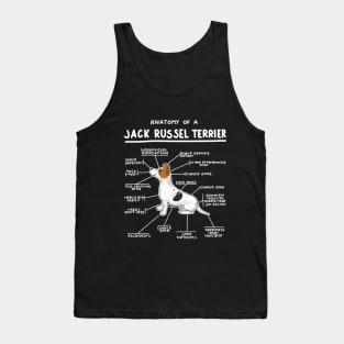 Anatomy of a Jack Russel Terrier Tank Top